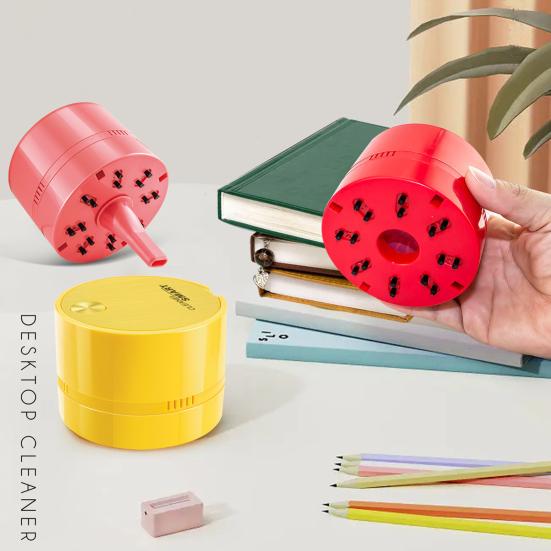 Yousheng Odkurzacz biurkowy Mocny zasilany akumulatorem, uruchamiany jednym przyciskiem, ręczny, bezprzewodowy, mini odkurzacz, łapacz kurzu