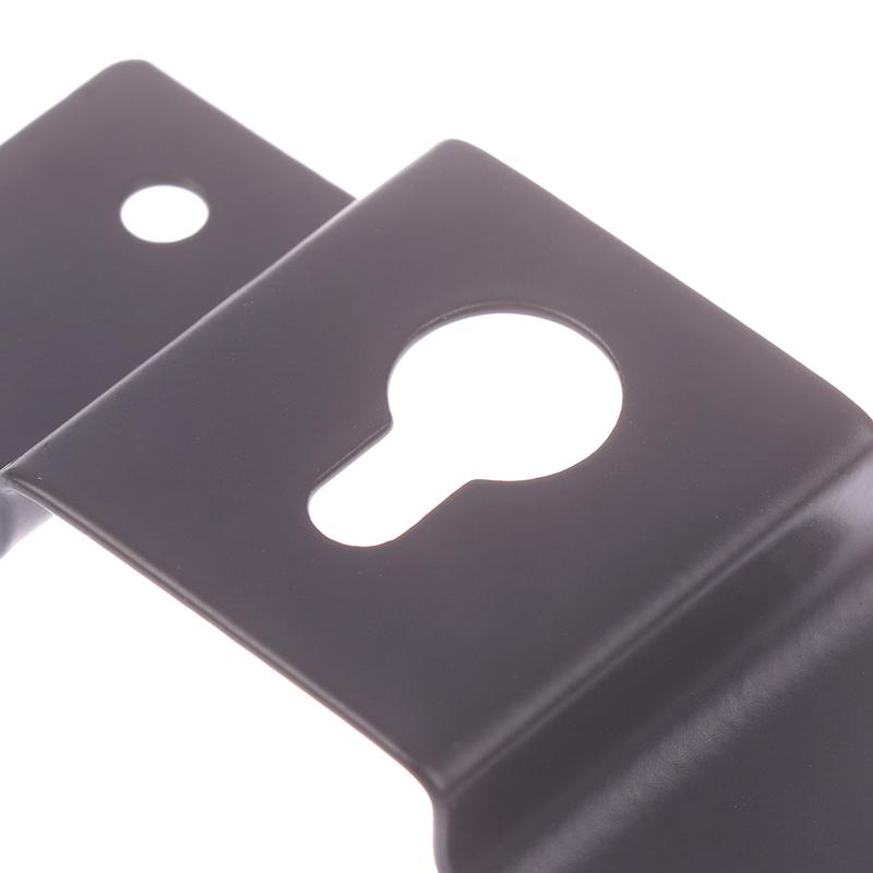 Metal Speaker Brackets Stand Black Wall Mount Iron Hook Hanger Plate For Speaker Surround Sound Bracket Easy To Install