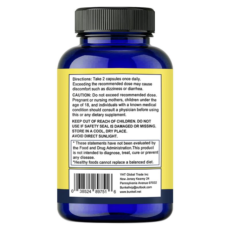 Vitamin D3, calcium, magnesium, sodium, potassium 120 Capsules