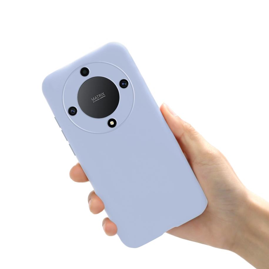 For Honor Magic 5 Lite Case 2023 Fashion Plain Color Soft Silicone Phone Back Cover For Honor X9a 5G RMO-NX1 Fundas 6.67" Bumper