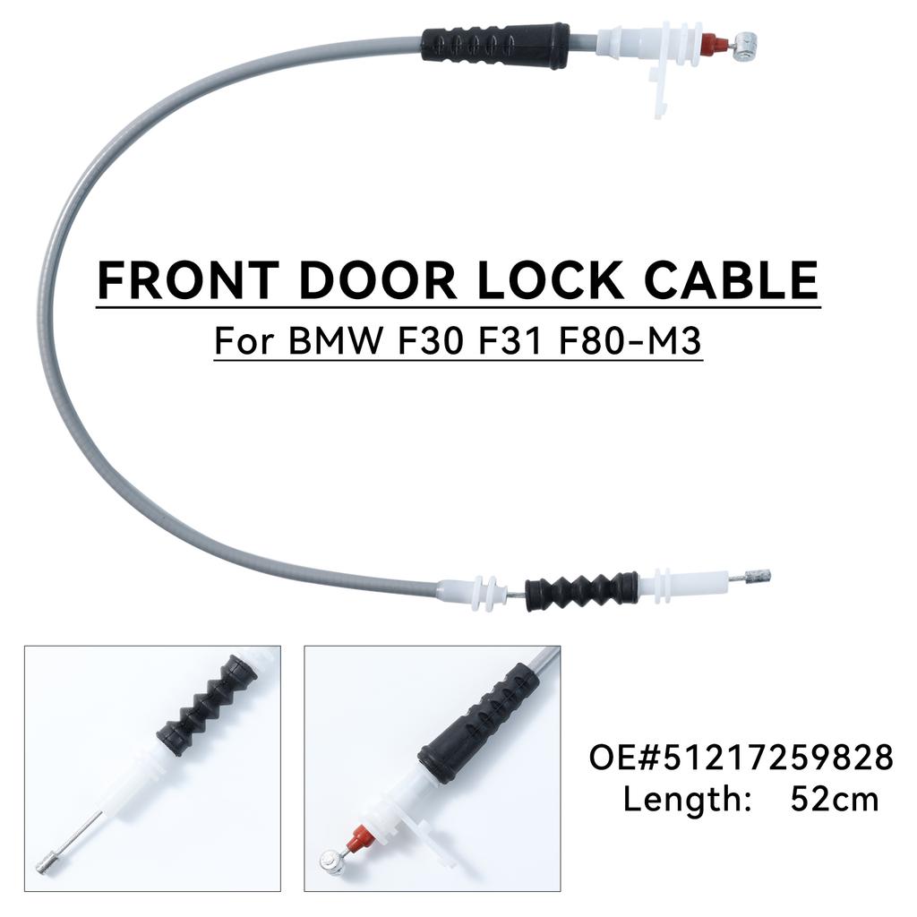 Front Door Exterior Lock Handle Release Cable Wire For BMW 3 Series F30 F31 F80 320i 328i 335i M3 Left Or Right 51217259828 Bowd