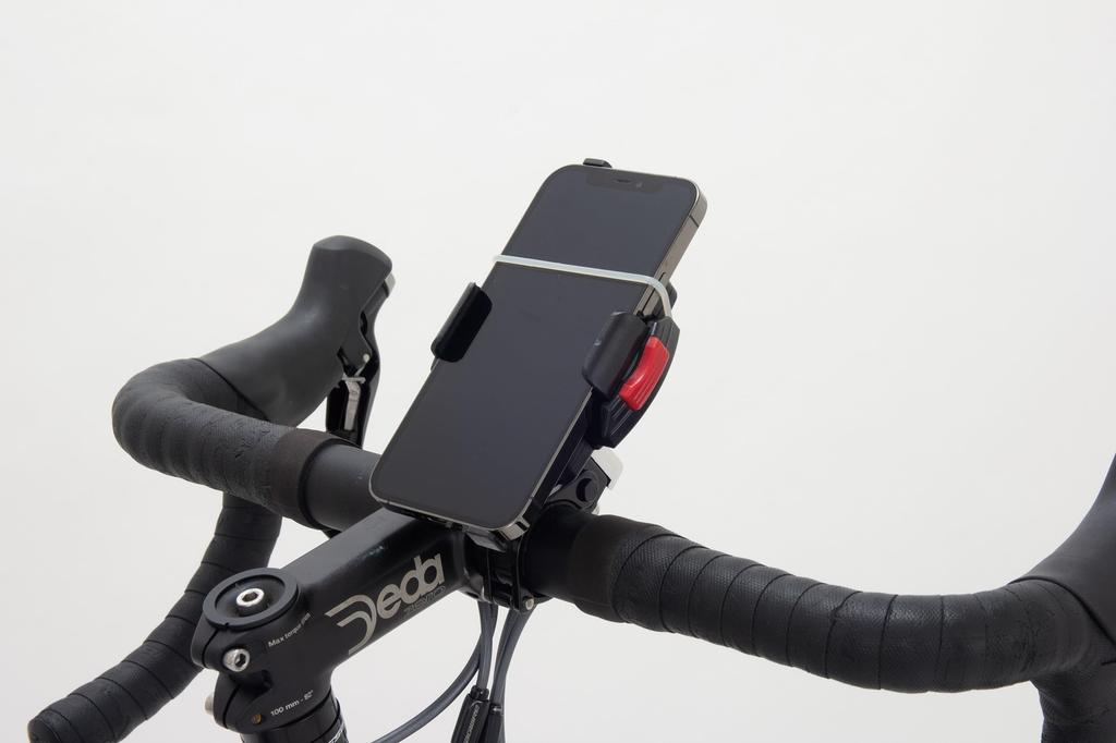 MINOURA Bicycle Smartphone Lightweight LW Oversized Fits Black iH-520-OS Holder, Clamp, 27.2/31.8/35mm,
