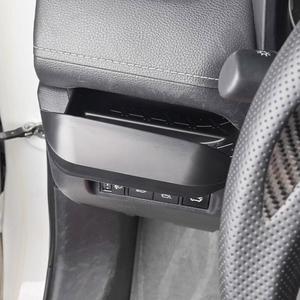 Driver's Drawer Box Driver Side Drawer Organizer Storage For Toyota RAV4 2020-2025 Center Console Interior Insert Organizer Q0M9