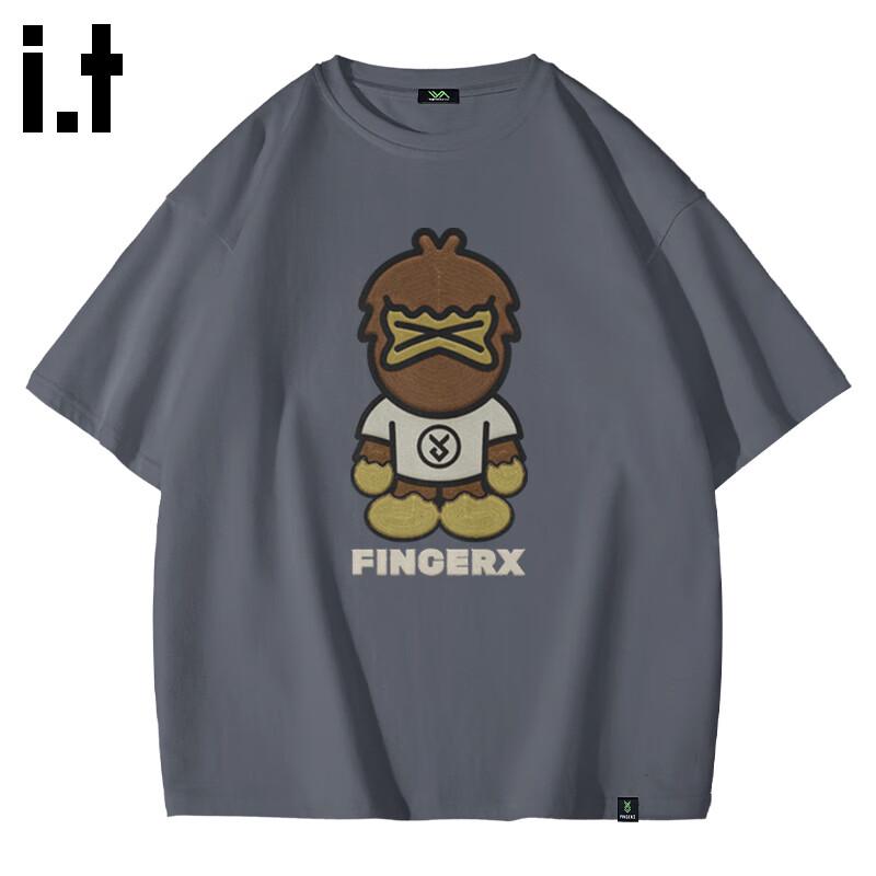 Fingercroxx Men's Retro Cotton Short Sleeve T-Shirt