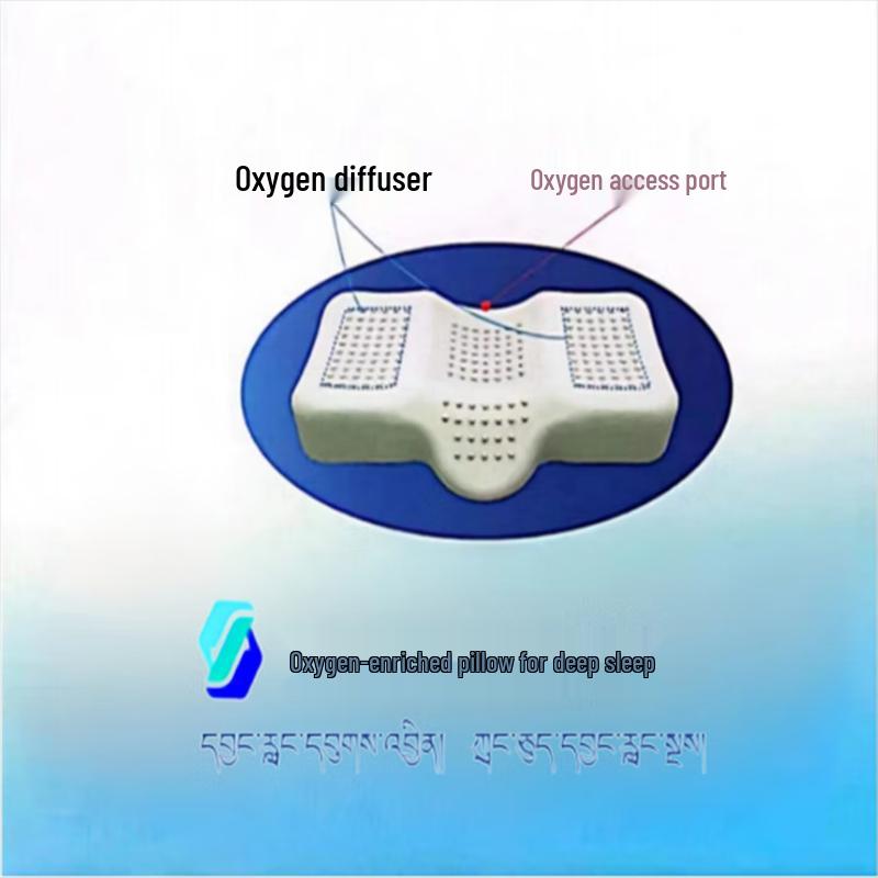 

OxyK-Max Oxygen-Enriched Memory Foam Cervical Pillow