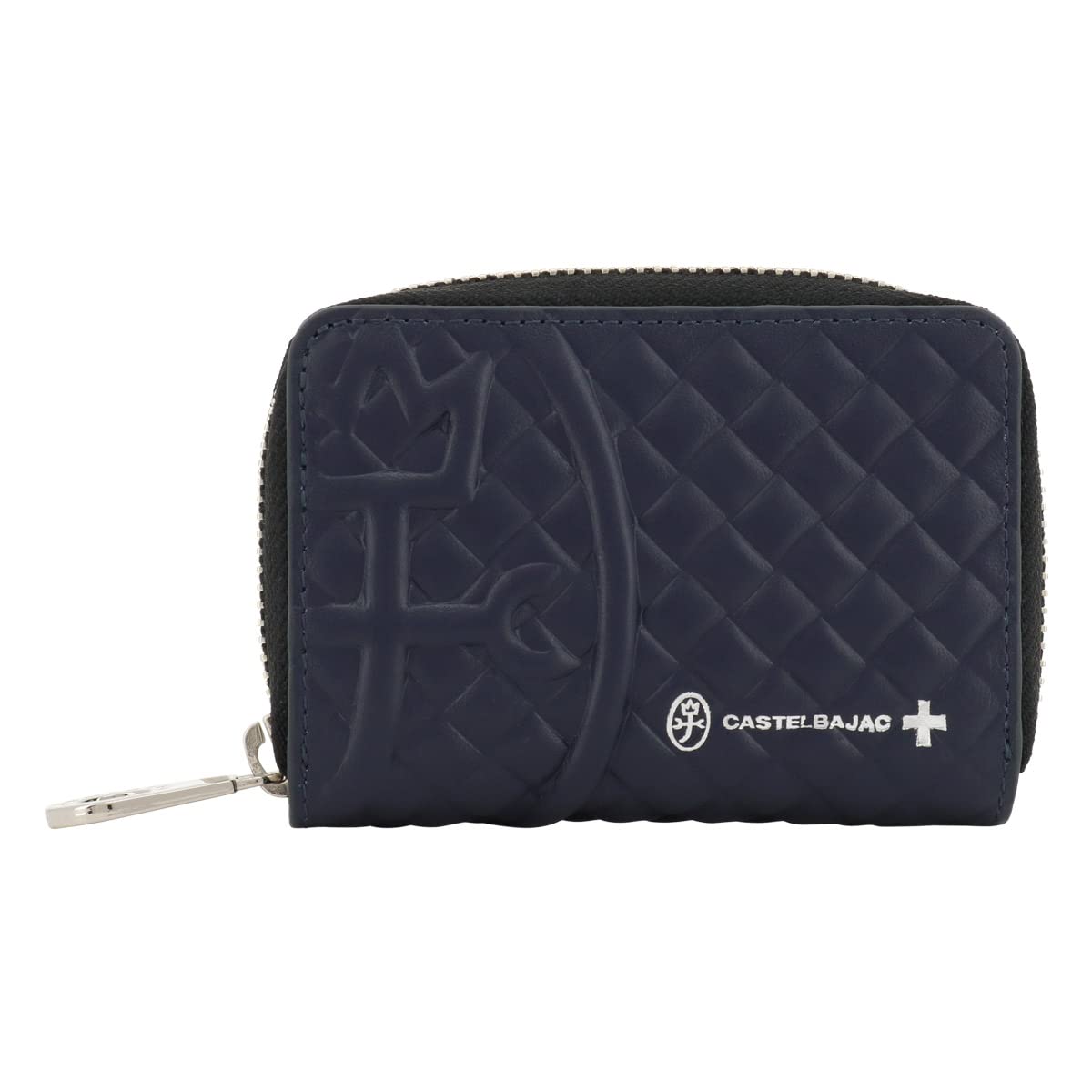 

Key Case 3 Rows Genuine Leather 047621 Garbo Key Chain Leather Cowhide Navy [Castelbajac] Men s [07]