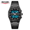 SKMEI 2624 New Leisure Mens Fashion Sports Business Chrono Quartz Digital Watch Dual Display Wristwatch Clock Relogio Masculino