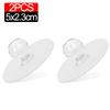 50/2pcs Transparent Crystal Door Knobs Cabinet Drawer Door Knobs Handles Self-adhesive Handle with Hook Function Door Wall Decor