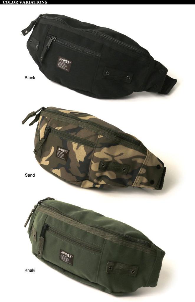 Avirex Eagle Series Body Hip and Waist Bag for Men and Size AVX3521 Bag, Bag, Women, F, Sand,