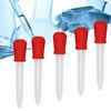 5Pcs Transfer Pipettes 5ml Silicone Material Easy Cleaning Making Disposable   Dropper