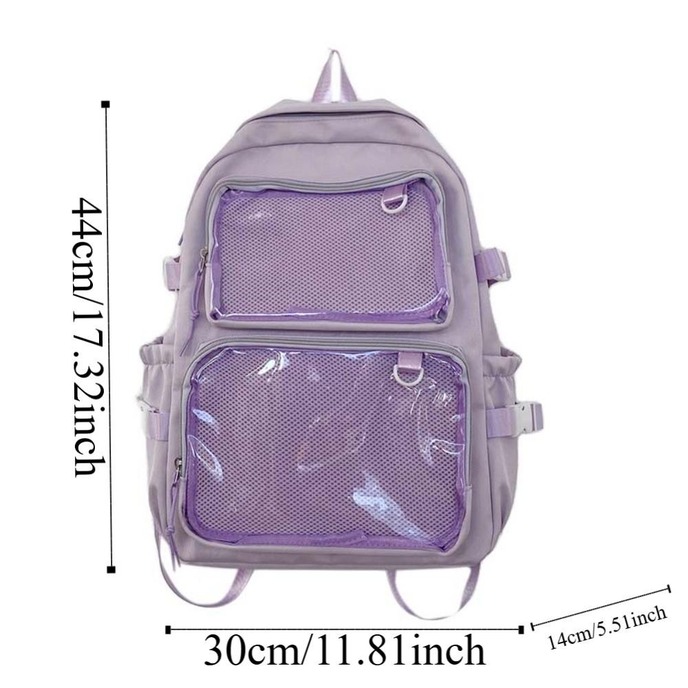 Durable Students School Bag Dustproof Large Capacity Daypack Nylon Ita Backpack  for Gift