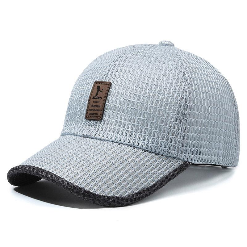 

New Men s Versatile Fashion Cap Summer Breathable Quick Drying Sunscreen Cap Outdoor Leisure Sports Cycling Hat Adjustable