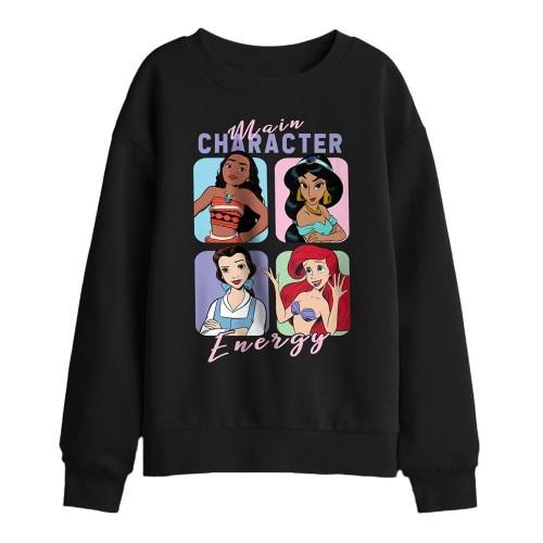Disney Princess Childrens/Kids Main Character Energy Sweatshirt