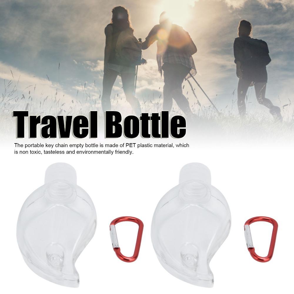10PCS 50ml Travel Bottle Set Flip Cap Leakproof Travel Bottle Refillable Liquid Bottle For Airline