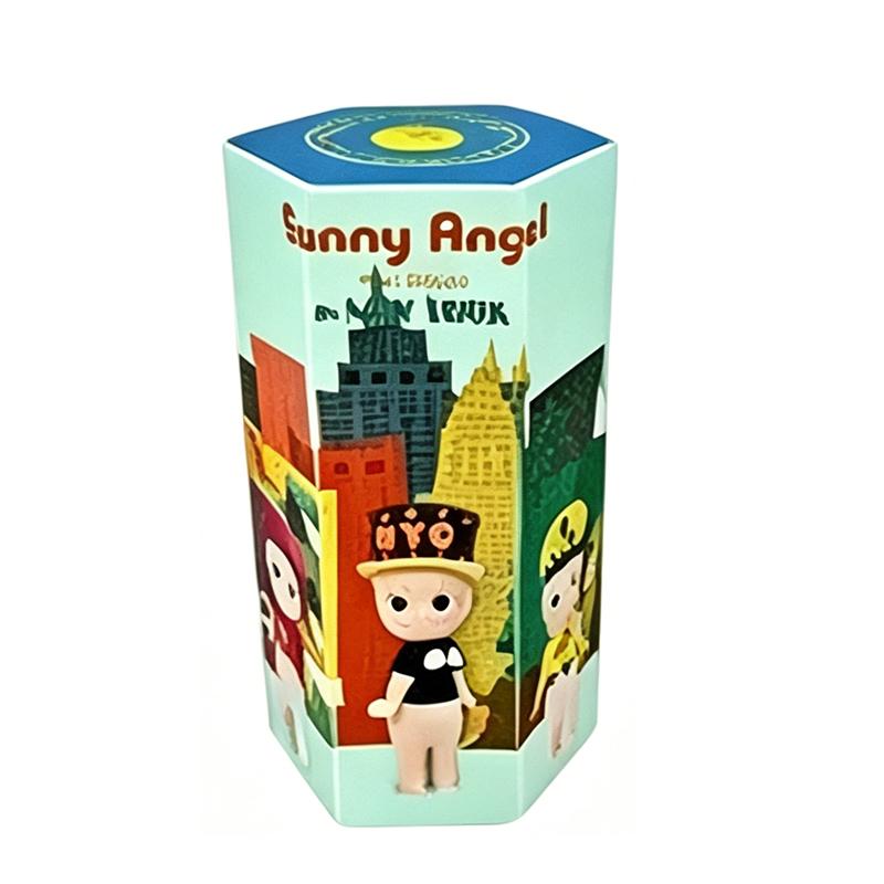 New Angel Figure  New York Series Cute Cake Mini Figurines Dolls Children's Birthday Gifts Ornament