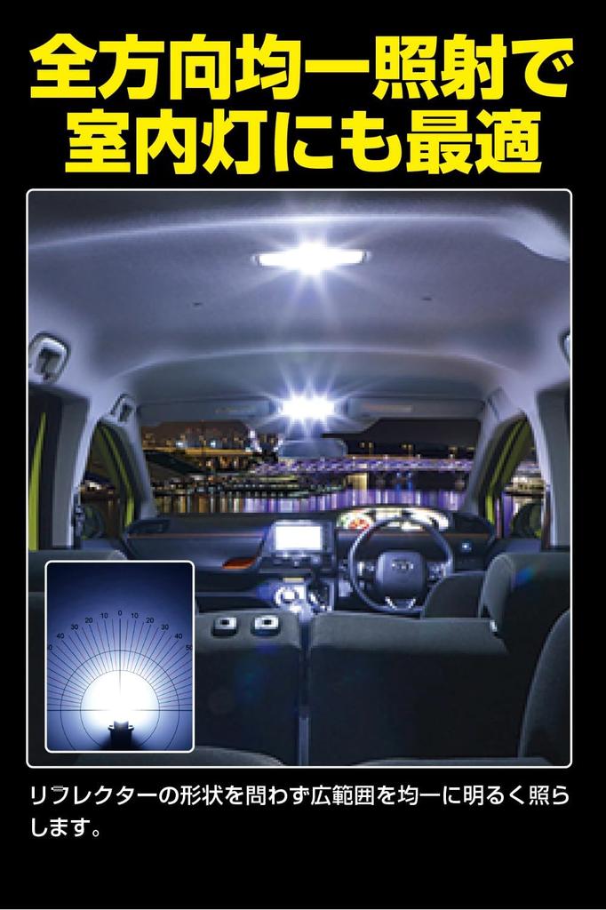 IPF Position Lamp LED for Cars T10 90lm 6000K White
