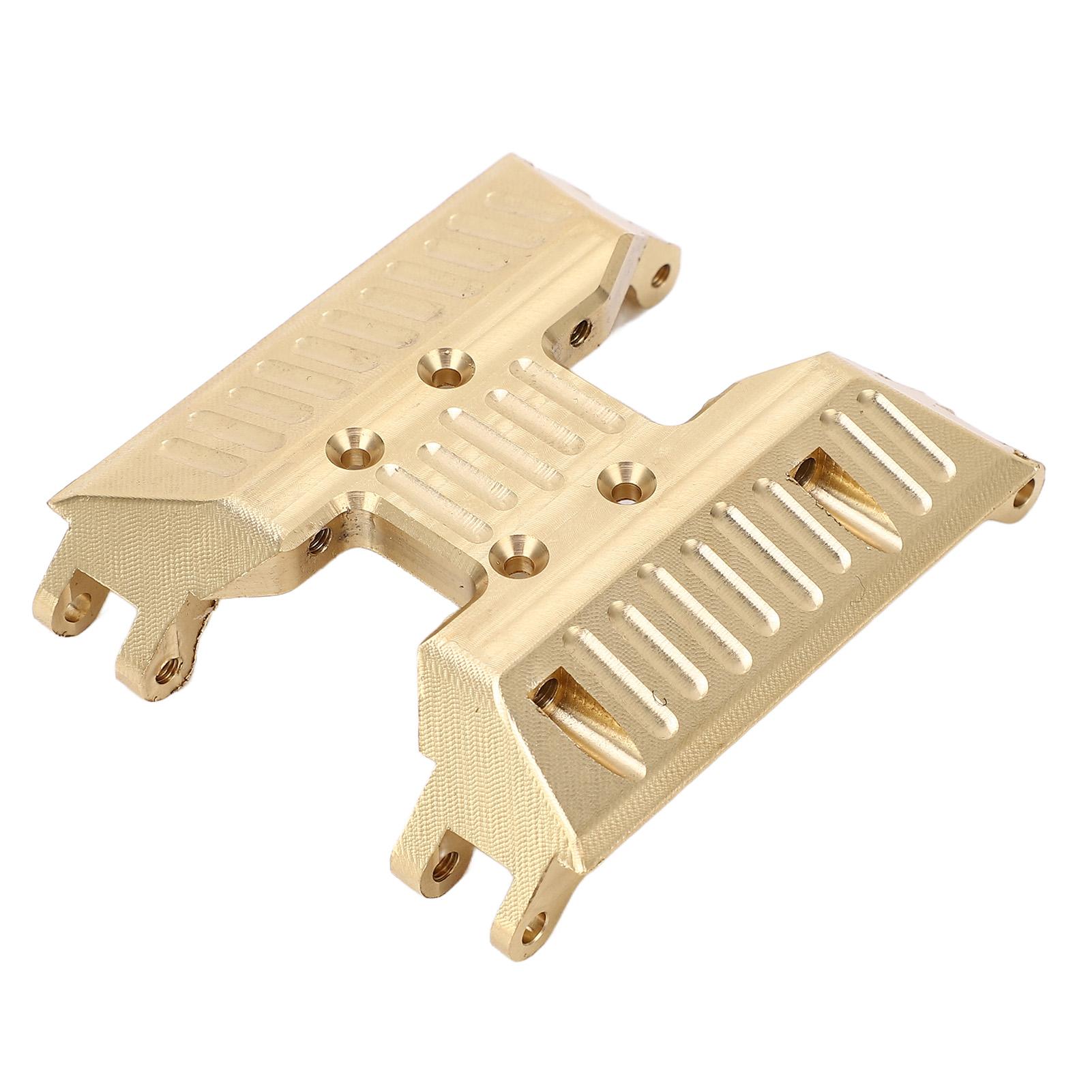 

Gold RC Brass Skid Plate Bottom Base RC Transmission Center Skid Plate for Axial UTB18 118