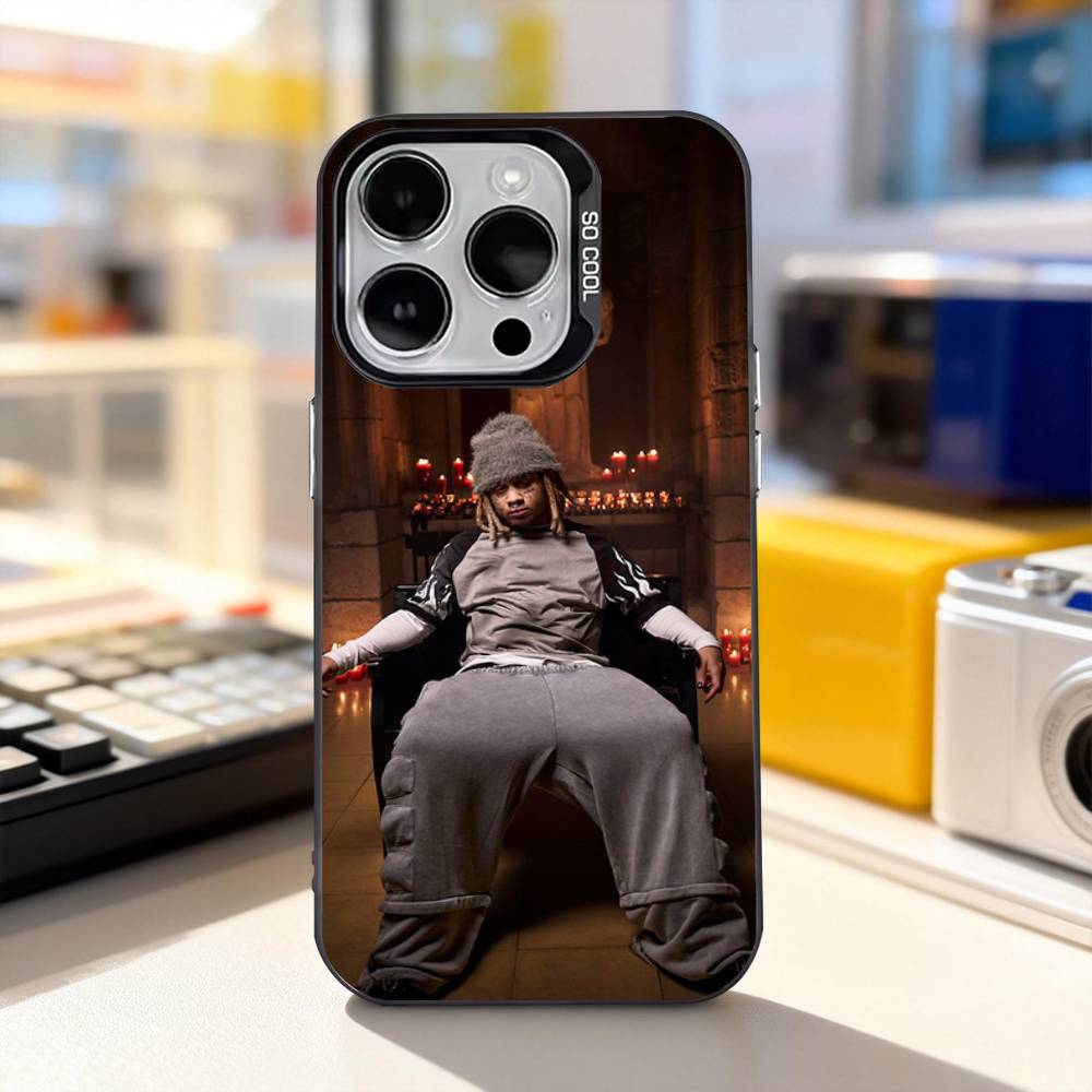 Rapper T-Trippie R-Redd Cool Phone Case For iPhone 11,12,13,14,15,16,17,Pro,Max,Plus,E,Air,Mini IMD Matte Black
