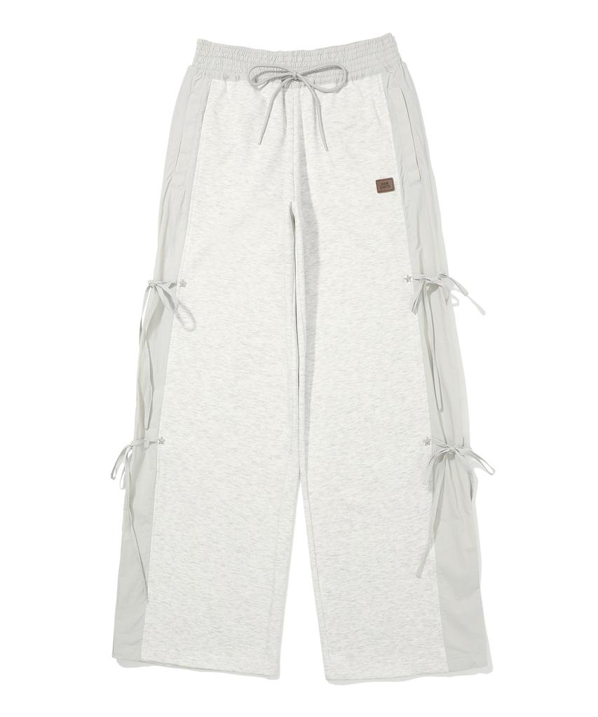 BBC EARTH Women'S Riboni Jersey Pants Light Melange Grey
