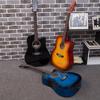 Bright Matte 41-Inch Folk Guitar - Perfect for Beginners