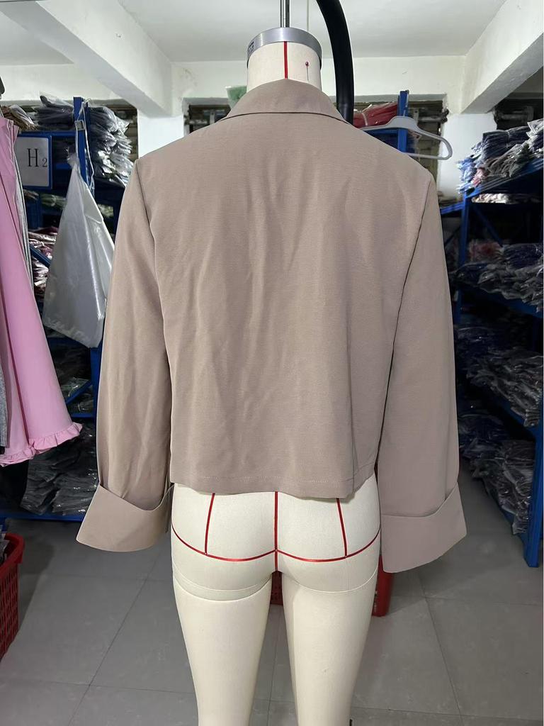 Women's 2025 Spring/Summer Long Sleeve Bow Tie-Up Cardigan Shirt