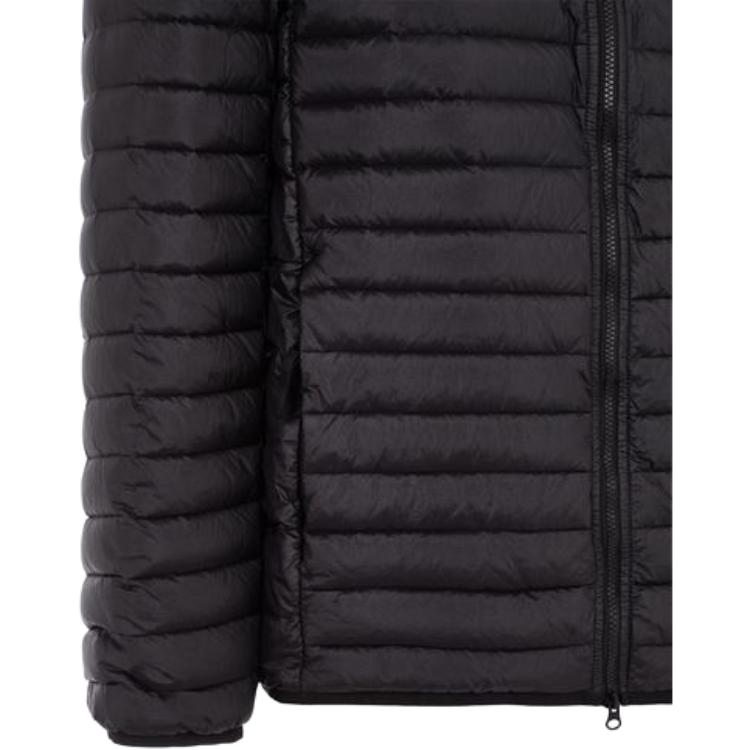Stone Island Zip up Padded Jacket Black Unisex Outerwear 781541524-V0029