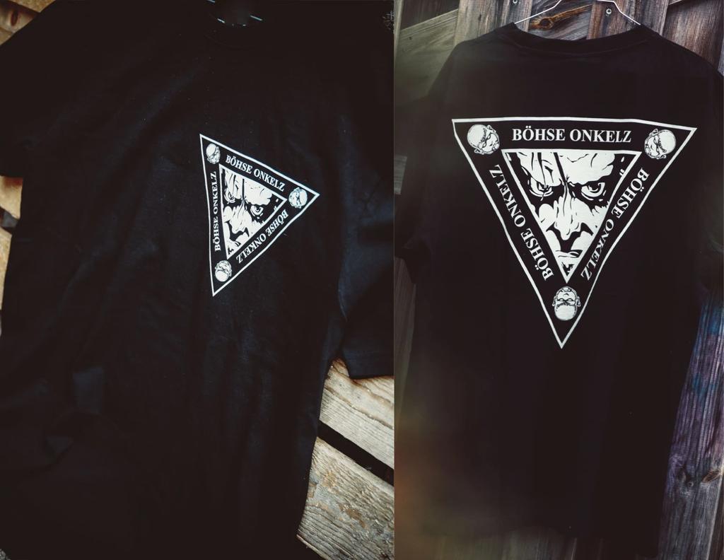 German Heavy Metals Böhse Onkelz Tshirt World Tourt Merch Short Sleeve Men Women Oversized Y2K Tee Cotton High Quality Clothing