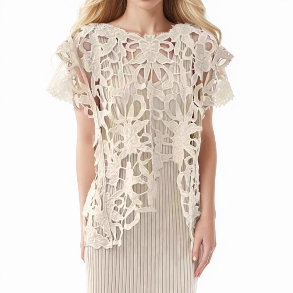 DIMANAF 2024 Neue Sommer Frauen Weste T-Shirt Ärmelloses Grundlegende Mode Tops Spitze Tees Beiläufige Lose Grün Tees 255