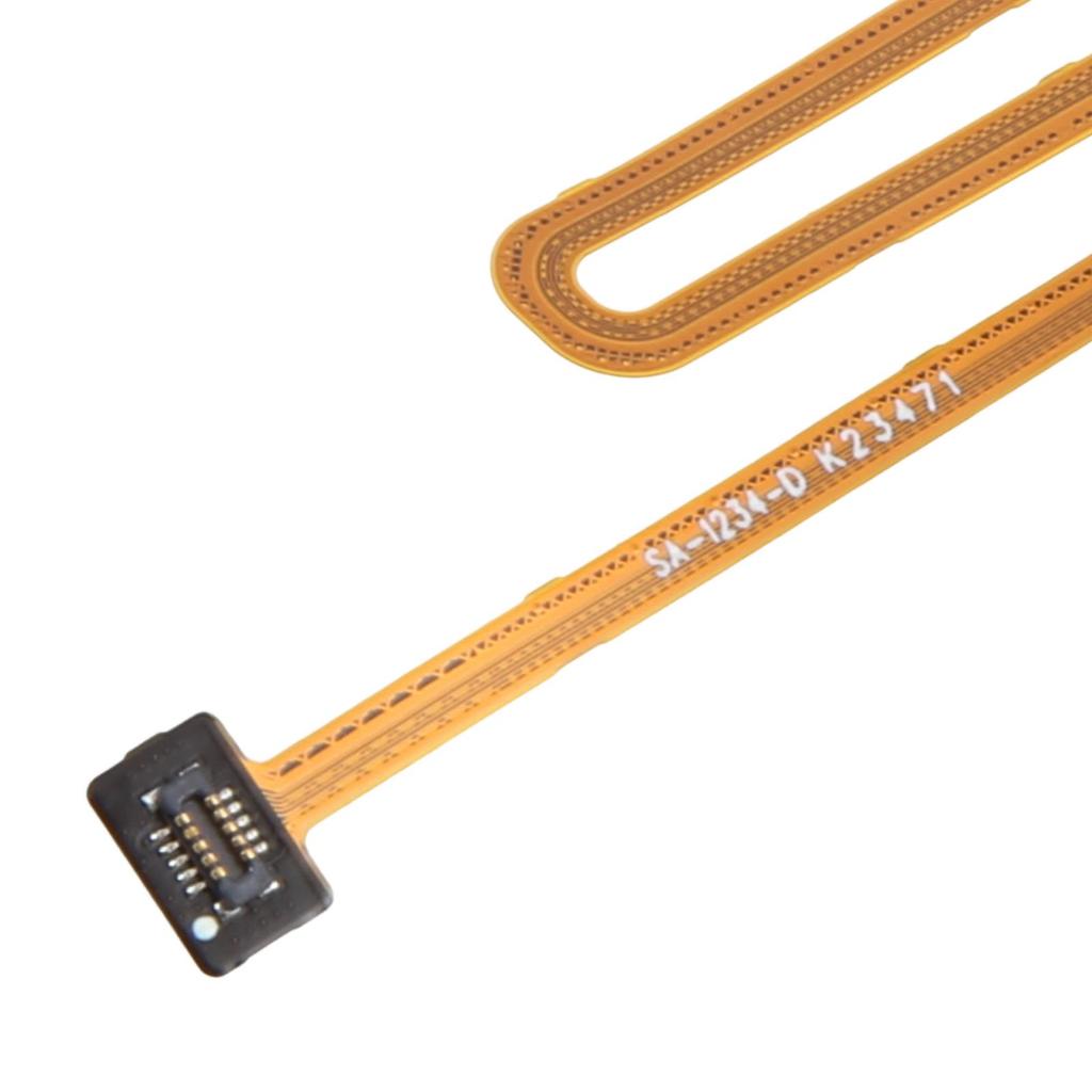 For Samsung Galaxy A03s SM-A037U Original Fingerprint Sensor Flex Cable Ribbon Blue Replacement