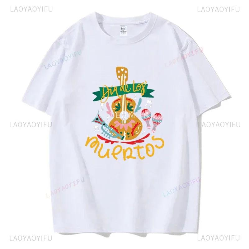 Mexický Den mrtvých ''DÍA DE LOS MUERTOS'' Tištěné tričko Pánské grafické tričko Ležérní pohodlná trička na léto Dámské oblečení