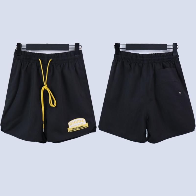Mens Hip Hop Drawstring Shorts With Reflective 3M Letter Print Loose Fit Streetwear Cargo Jogger Pants