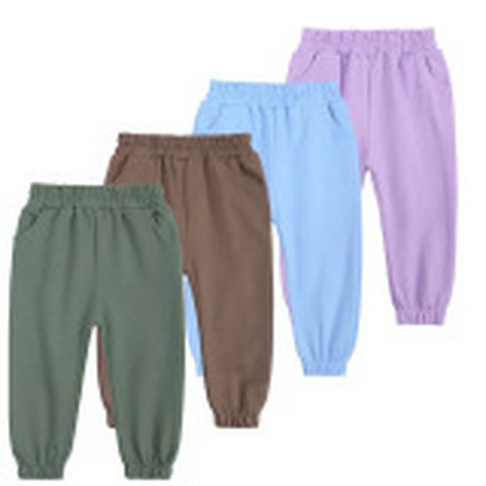 Kids' Summer Korean-Style Double-Layer Cotton Gauze Mosquito-Repellent Retro Pants
