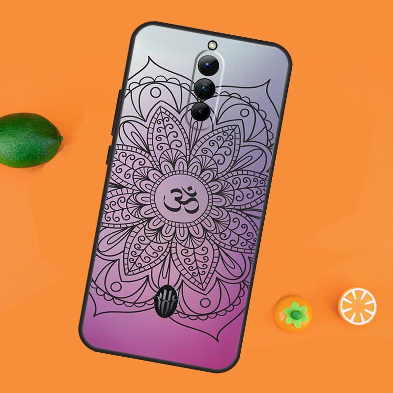 Yoga Om Namaste Mandala Design Case For ZTE Nubia Red Magic 8S 9S 10S 8 9 10 11 Pro Plus 6 7 6S 7S Pro RedMagic 10 Air Cover
