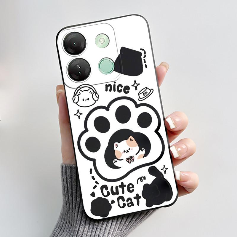 Cute Case For Infinix Smart 7 HD / Smart 7 Plus Fundas Coque Printing Shell Protective Cover Soft Silicone Cartoon Phone Casing