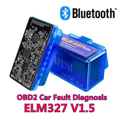 Super Mini ELM327 OBD2 V1.5 Bluetooth 5.0 OBD V2.1 V1.5 Neueste Version Neues Auto-OBD-Scanner-Codeleser-Tool Autodiagnosetool