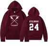 Толстовка унисекс «Волчонок» Beacon Hills Толстовка для лакросса Stilinski 24 Толстовка с капюшоном «Волчонок» Дилан Обрайен Толстовки унисекс «Волчонок»