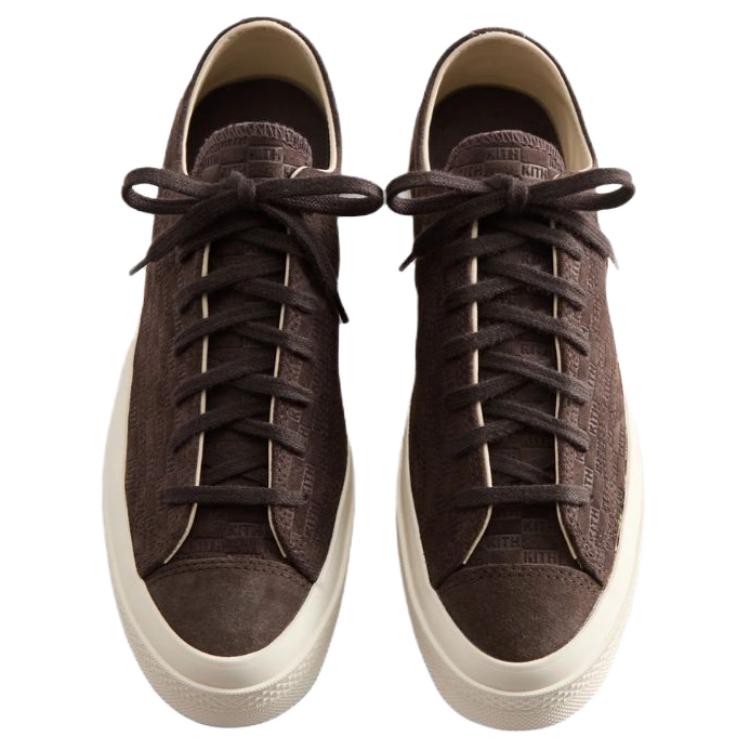 KITH x Converse Chuck 70 Low top Skateboard-Schuhe Unisex Braun A17717C