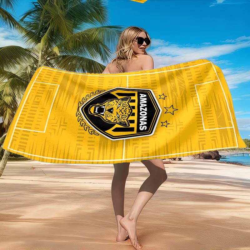 Amazonas Fc Goal Beach Towel, Quick-drying, Easy to Care for, Suitable for Both Fitness and Beach Vacations,Sports Essential