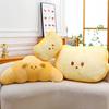 Creative Croissant Throw Pillow Plush Toy Simulated Toast Doll Bed Sofa Pillow Sleeping Doll
