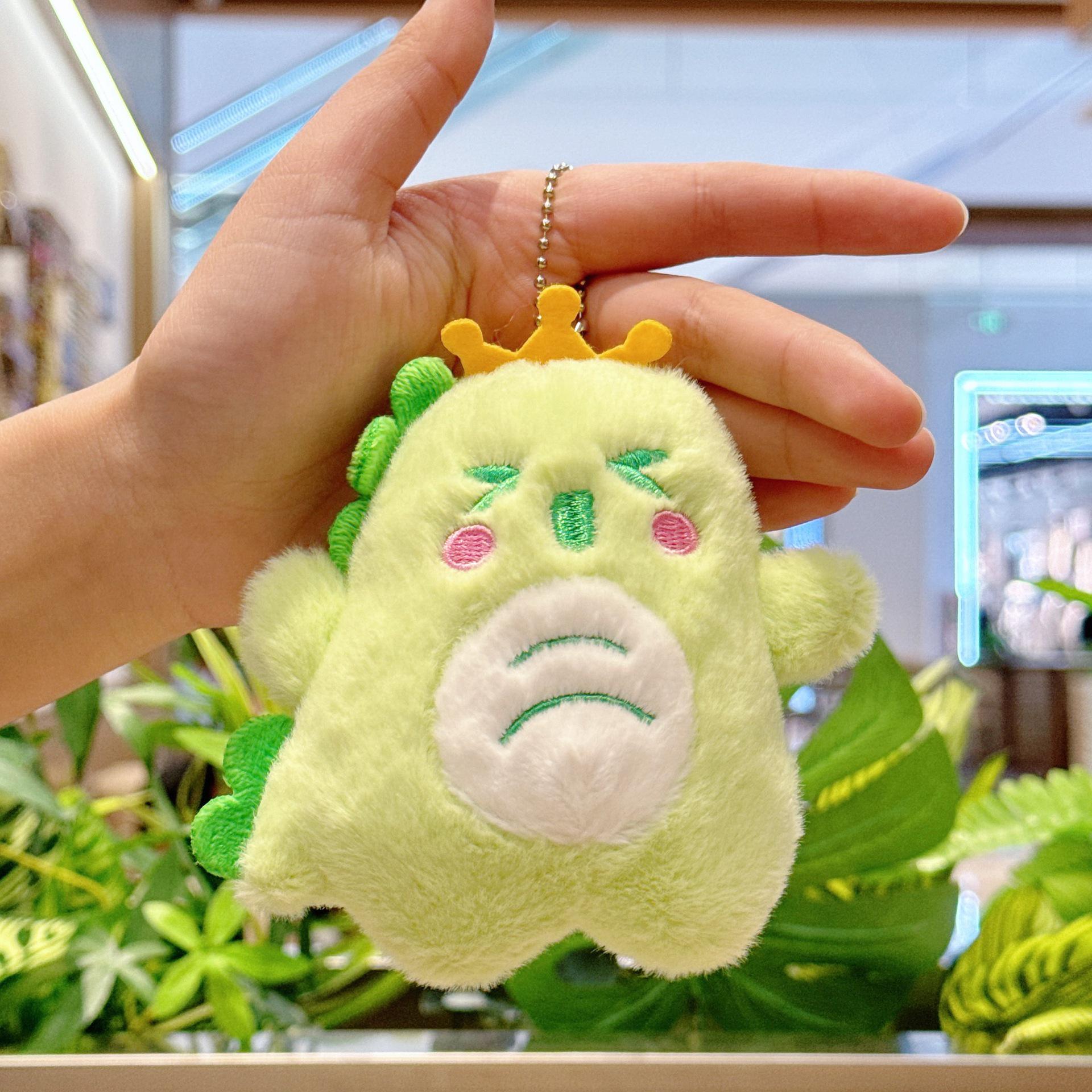 

Милый плюшевый брелок в виде динозавра - Мультяшный кулон в виде мягкой игрушки для пар и школьных сумок 13cm Tall