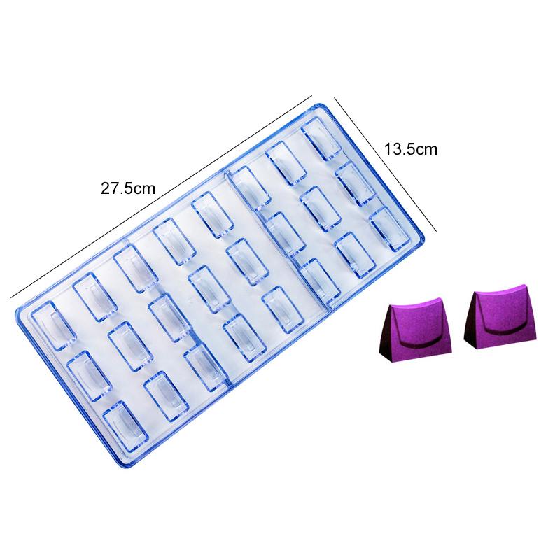 Chocolate Mold Plastic Creative Household Kitchen Baking Tools Food Grade Candy Baking Mold Various Styles DIY Baking Mold TMZ