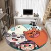 We Bare Bears Friends Office Round Area Rug, Under Office Chairs Bedroom Living Room Home Decor  a1022119