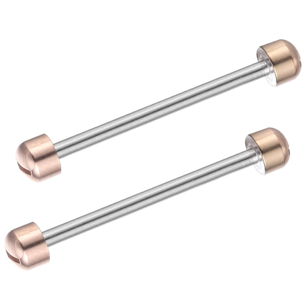 2Pcs Watch Screw Rod Tube Repair Tool for Watch Bands and Clasps Specially Designed for Jewelers Stable Performance 20Mm Id Rose