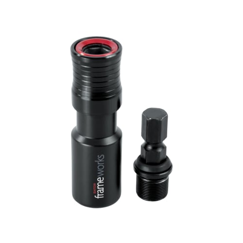 GATOR Frameworks Quick Release Attachment for Microphone Holders, GFW-MIC-QRTOP, Black