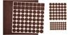 Parkside felt pads for furniture chairs, self-adhesive, brown, 133 pcs