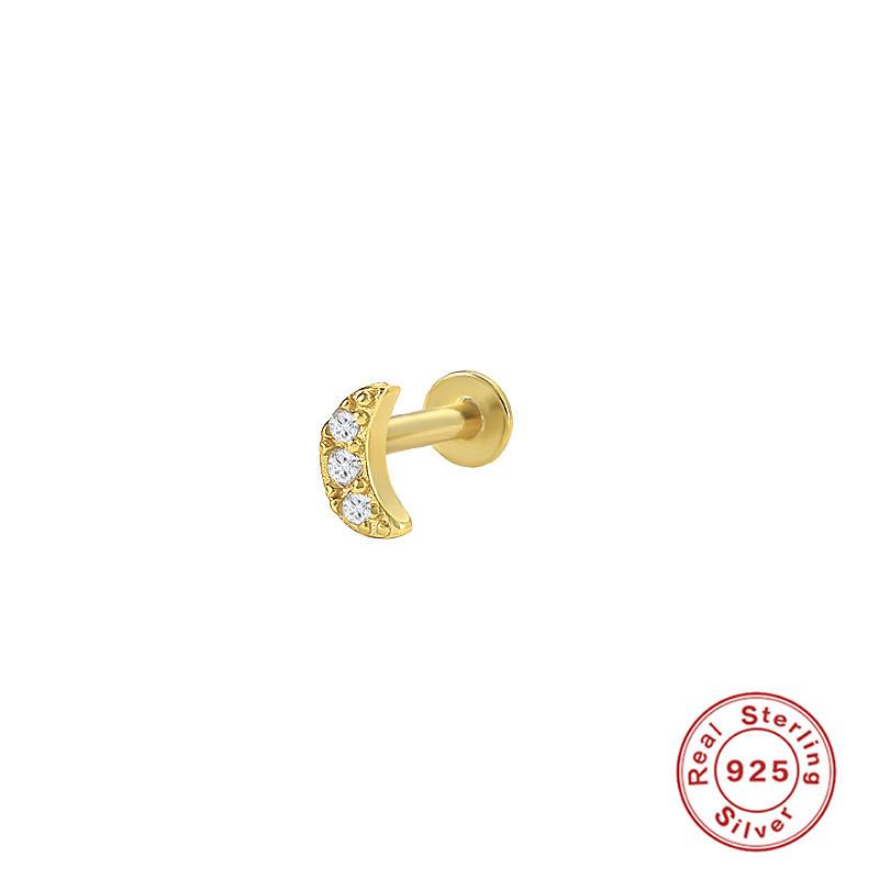 

Серьги-пусеты из стерлингового серебра 925 пробы с плоской головкой и внутренней резьбой для пирсинга хряща, серьги, серьги с геометрическим дизайном в виде цветка и четырехлистного клевера.