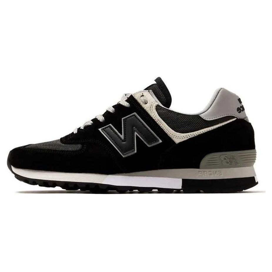 New Balance Nb 576 Comfortable Versatile Durable Breathable Low-Top Casual Running Shoes Unisex Sneaker Black OU576-PBK