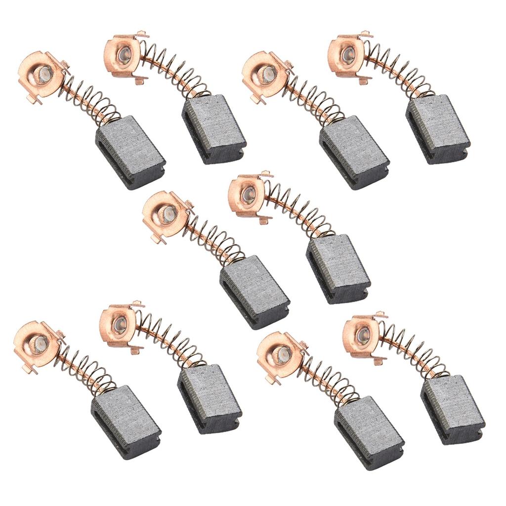 Enhanced Motor 10pcs 12mm X 8mm X 5mm Carbon Brush Replacement