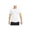 Pro Men's Dri-FIT Tight Short-Sleeve Fitness Top White FB7933-100