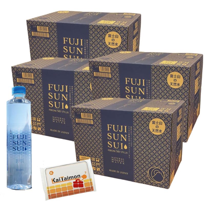 

исходная вода FUJI SUN SUI 500 мл минеральная вода с оригинальной салфеткой Fuji s (96 бутылок)